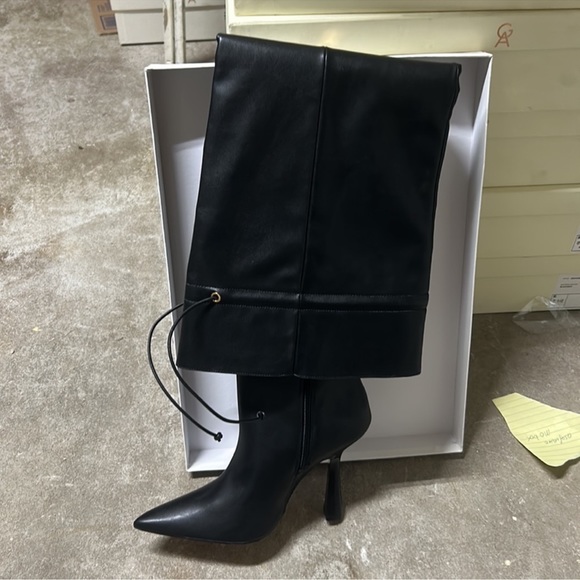 GOOD AMERICAN Karla Over The Knee Boots New in Box - Picture 2 of 6